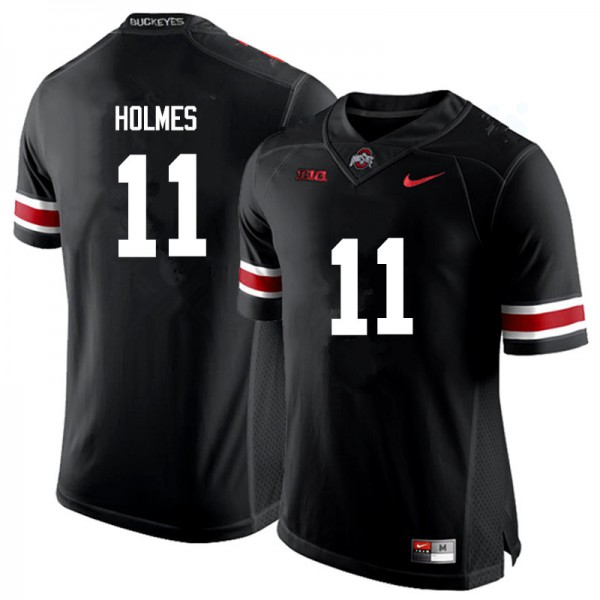 Ohio State Buckeyes #11 Jalyn Holmes Men Embroidery Jersey Black